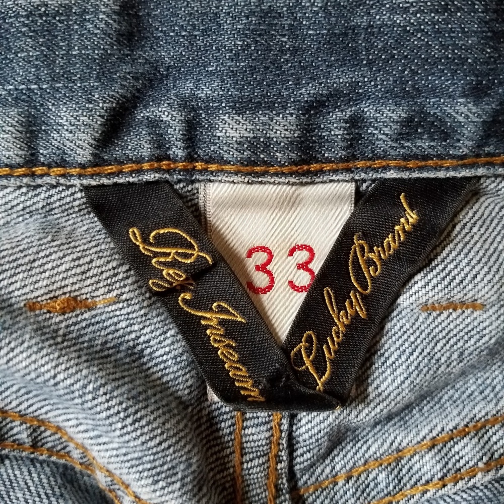 Mens Lucky Brand Regular Inseam Jeans - Picture 4 of 8